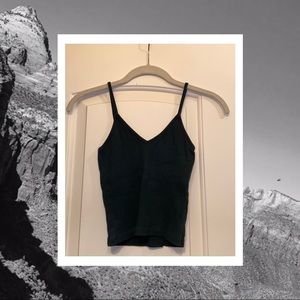 Forest Green Cami Crop